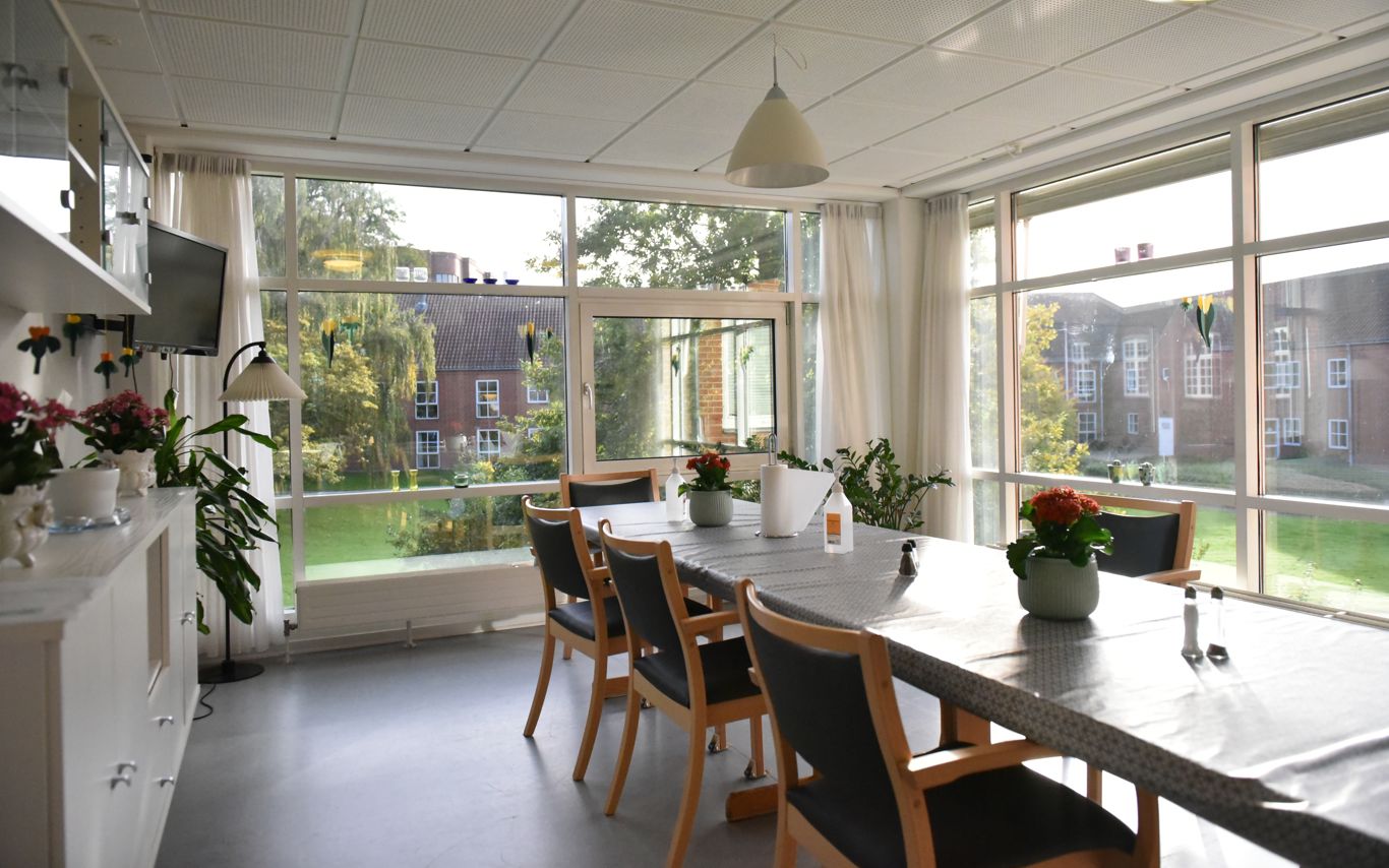 Fællesstue på Randers Kloster