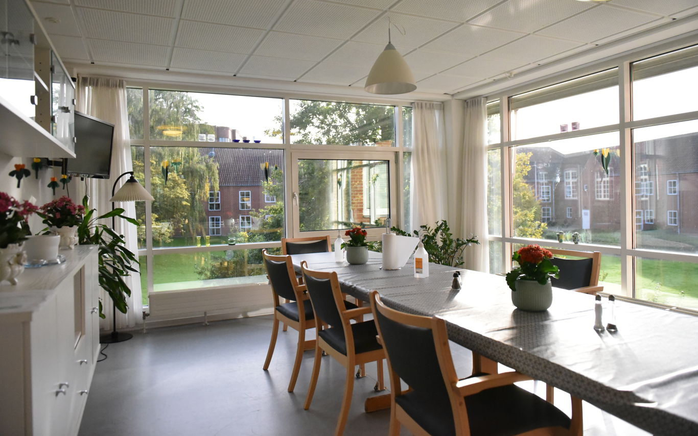 Fællesstue på Randers Kloster