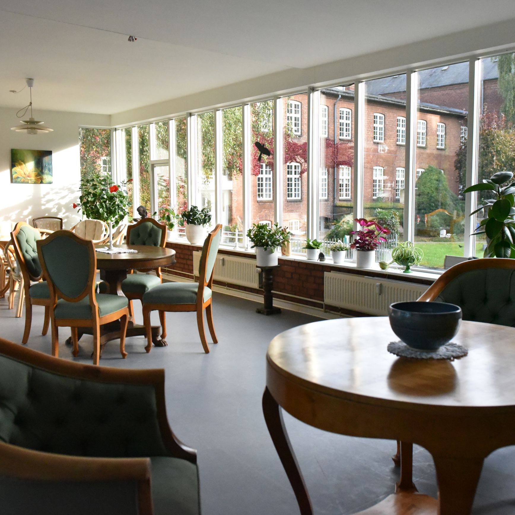 Fællesstue på Randers Kloster